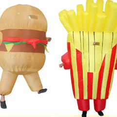 French Fries Inflatable Costume / Costume Burger