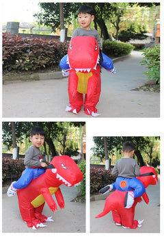 Dinosaur Kids Inflatable Funny Props Mount