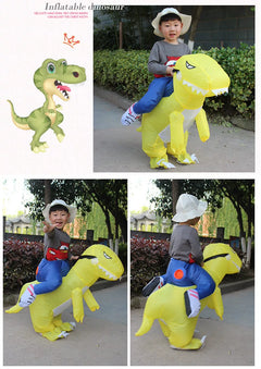 Dinosaur Kids Inflatable Funny Props Mount