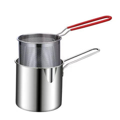 Deep Frying Pan Household 304 Stainless Steel Gas