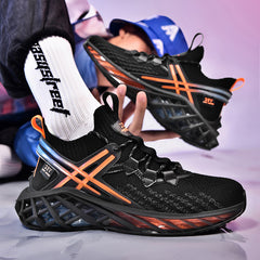 Men Fashion Running Shoes Breathable Leisure