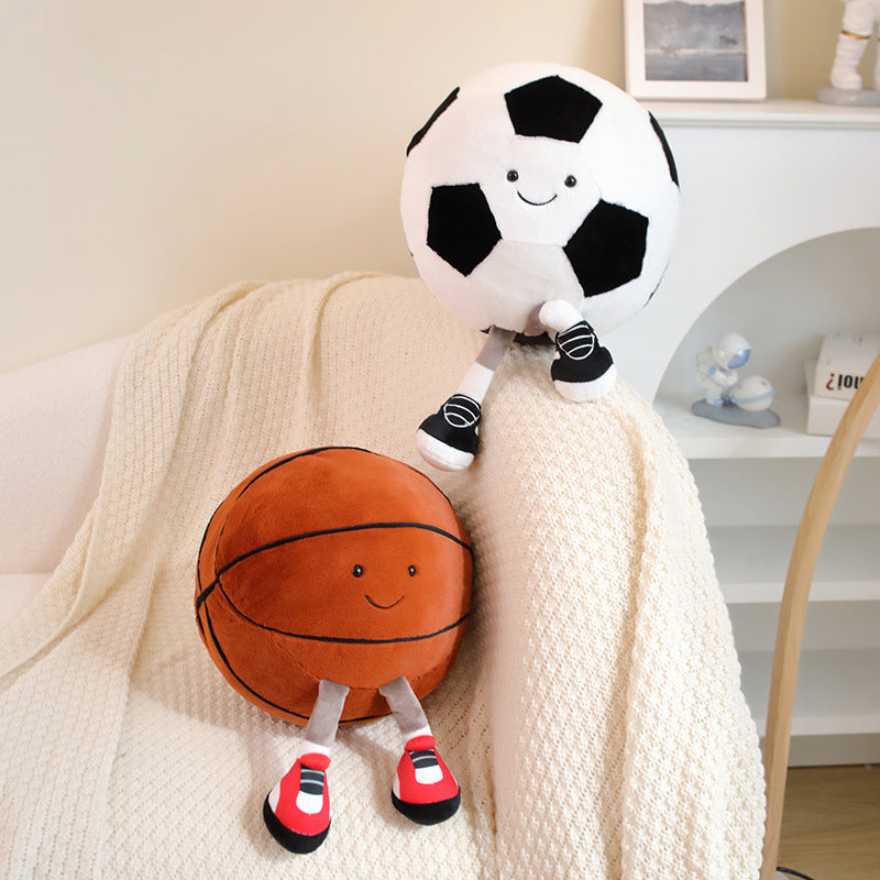 Football Baby Basketball Plush Toy Children