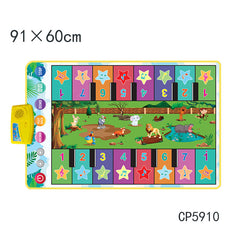 Children's Early Childhood Education Animal Piano Mat Multifunctional Music Blanket Toy