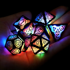 Charging Luminous Dice Chip LED