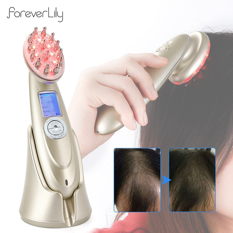 Electric Laser Hair Growth Comb Infrared EMS RF